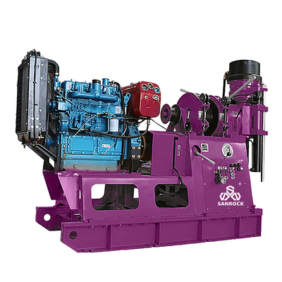 Machines voor het boren van rotskernen Geologische boorapparatuur Dieselmotor 33kw Boormachine voor het boren van rotskernen
