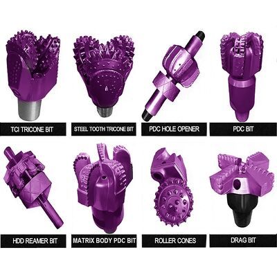 Hoogmanganes staal PDC boorstuk Olieveld boorstuk Vierkant Taper API PDC boorstuk