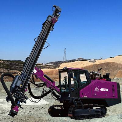 Hydraulische DTH-boormachine, rotatiemoment 5500 N.m, mijnbouwmachines, geïntegreerde boorinstallatie