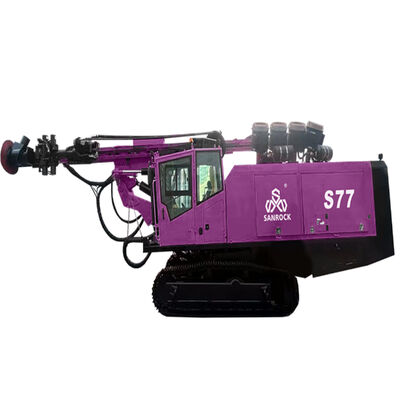 Hard Rock Boring Hole Drilling Equipment Diepte 36m Mining Drilling Machine Crawler DTH Drilling Rig