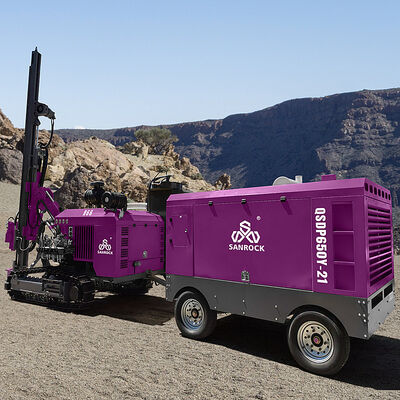 Crawler boormachine groot draaimoment boorgat boormachine hard rock DTH boormachine