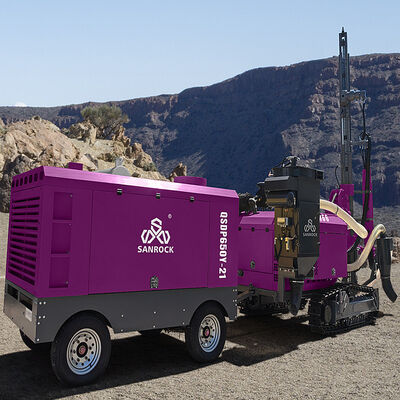 Boren voor oppervlakteboringen Hydraulische DTH-boormachine Hoogrendements Draagbare DTH-hamerboormachine