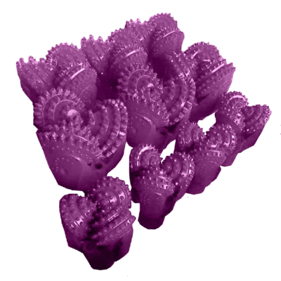 Diamantgesteente boorbits Rubber afgedichte Tricone Roller Bit voor de olie- en gasindustrie