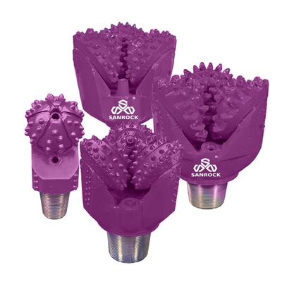 Tricone rotsboor voor middelharde formaties, hoge snelheid roterende boorgat olieput boor