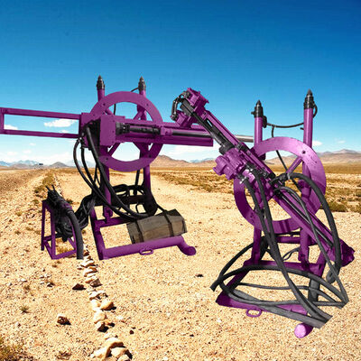 Draagbare boormachine Diepte 35 m Horizontale richtingsboormachine Tunnel Hydraulische boormachine