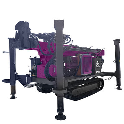 Steenkernboormachine Mijnbouw Exploratieboorplatform Omgekeerde circulatie Crawler Boorplatform