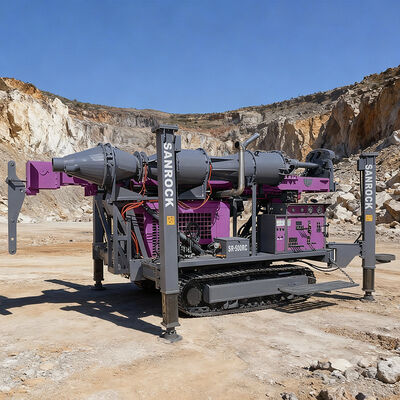 Steenkernboormachine Mijnbouw Exploratieboorplatform Omgekeerde circulatie Crawler Boorplatform