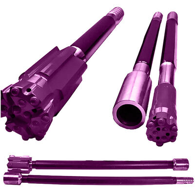 Boorverlengstang R32 T38 Draad Rotsboren Gereedschap Hoog Mangaanstaal Boorpijp