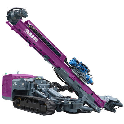 Crawler DTH boormachine 150m diepte Hydraulische boorgat boormachine Diesel mijnbouw boormachine