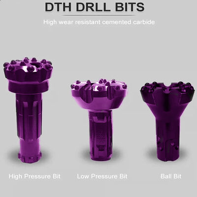 DTH Hammer Button Bit DHD360 Water Well Drilling Tools Rock Drilling Bit te koop