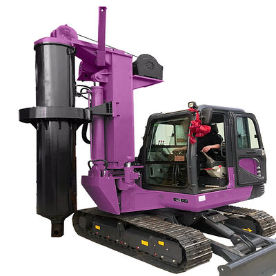 Hydraulisch draaibare boormachine snelweg gemeentelijke bouwmachine draagbare boormachine