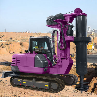 Hydraulisch draaibare boormachine snelweg gemeentelijke bouwmachine draagbare boormachine