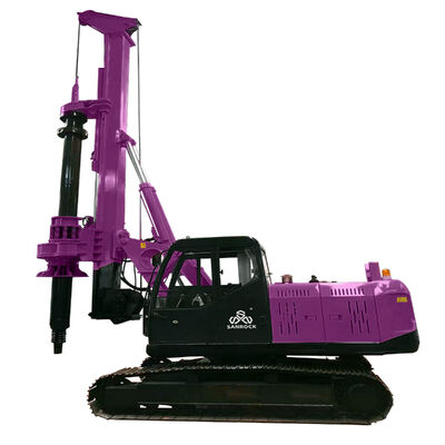 Medium Rotary Drilling Rig Rotary Torque 45KN.m Highway Municipal Construction Drilling Rig Equipment