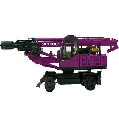 Kleine Rotary Boormachine Fundering Bouw Diepte 15m Auger Boorgat Boorapparatuur