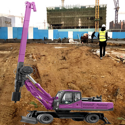 Impact Rotary Boorinstallatie Infrastructuurprojecten Bouwmachine Mobiele Boormachine