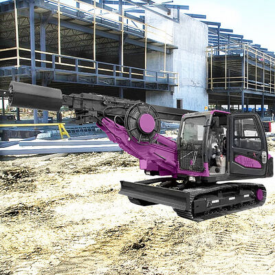 Crawler Rotary Drilling Rig Engineering Construction Foundation Hydraulic Borehole Drilling Machine