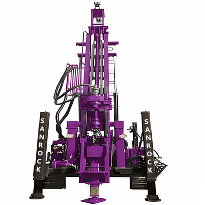 Crawler Rock Core Drilling Machine Geological Exploration Drill Rigs  Hydraulic Core Drilling Rig