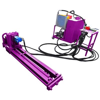 Draagbare DTH-boormachine met hydraulische besturing en licht gewicht