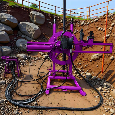 Horizontale boorplatform 60m Diepte Rotary Boorplatform Machine Mining DTH boorplatform te koop