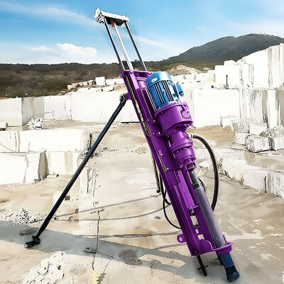 Groeven van een boormachine voor het boren van rotsen met een ontploffingsgat, met een koppel van 3000 N.m. Foundation Construction Portable DTH Drilling Rig