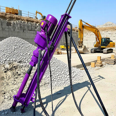 Mijnbouwboormachine Hoog efficiënte breuk- en doorboormachine rots DTH boormachine kleine boormachine