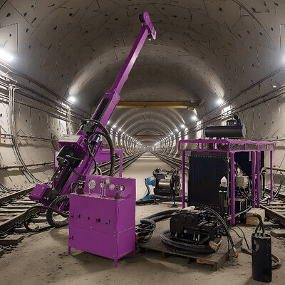 Directionele flexibiliteit Tunnelboormachine Geotechnisch boorapparaat Hydraulisch kernboorapparaat