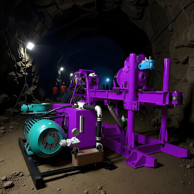 Geologische kernboormachine Ondergrondse tunnelonderzoek monsterneming Kleine kernboormachine
