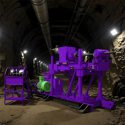 Hydraulische boormachine voor boorcentrales Geologisch onderzoek Boormachine 360 graden Boorgatboorapparatuur
