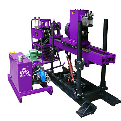 Draagbare kernboormachine 400m Tunnel Exploratie Boor Rig Hydraulische kernboor Rig