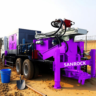 Multifunktioneel boorapparaat voor waterputten Geothermische boormachine Crawler Boorapparaat voor waterputten Leverancier