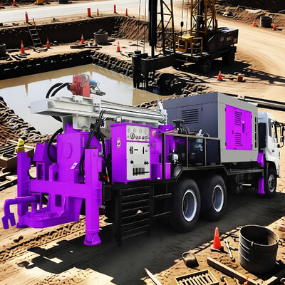 Multifunktioneel boorapparaat voor waterputten Geothermische boormachine Crawler Boorapparaat voor waterputten Leverancier