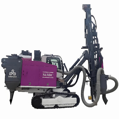 Compact cabine ontwerp Crawler boormachine High Speed Blast Hole Boormachine Mining DTH Boormachine
