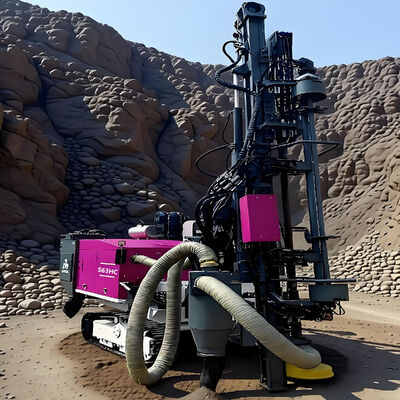 Compact cabine ontwerp Crawler boormachine High Speed Blast Hole Boormachine Mining DTH Boormachine