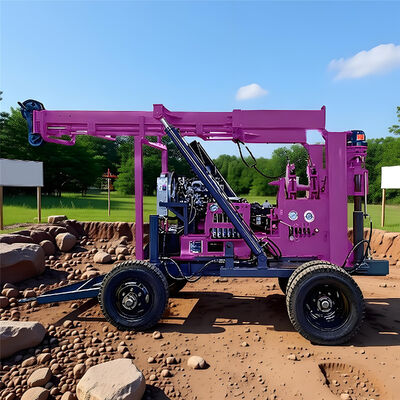 HQ NQ PQ Hydraulic Core Drilling Rig Equipment Copper Exploration Portable Core Drilling Rig Machine 