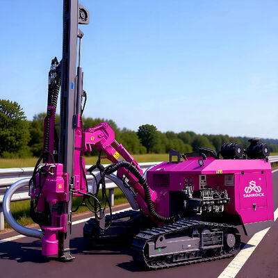 Diesel Pile Driver Urban Development Engineering Drilling Rig Ground Screw Pile Drilling Machine