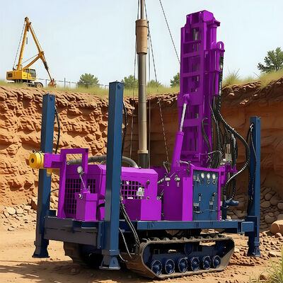 Sonic Drilling Rig Boorgat 200m Geologische apparatuur Hydraulische kern Proefborrel
