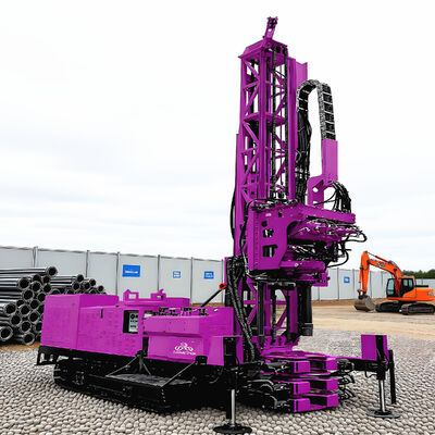 Geologische hydraulische sonische boormachine