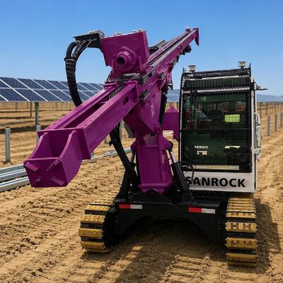 OEM/ODM Customization Pile Driver Machine DTH Hard Rock Pile Driving Equipment High Frequency Pile Drilling Machine