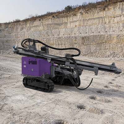 Multi-Angle Bohrlochbohrmaschine Ausrüstung Einfach zu bedienende DTH-Hammer-Bohrmaschine Bergbau-Bohrmaschine