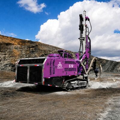 Geïntegreerde DTH-boormachine 35m diepte hoge precisie rotspenetratie boorgat boormachine mijnbouw boormachine te koop