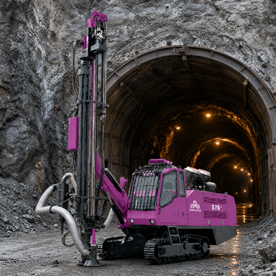 Mining DTH Drilling Rig Fully Enclosed Operator Cab Hydraulic Drilling Machine Crawler Drilling Rig Equipment