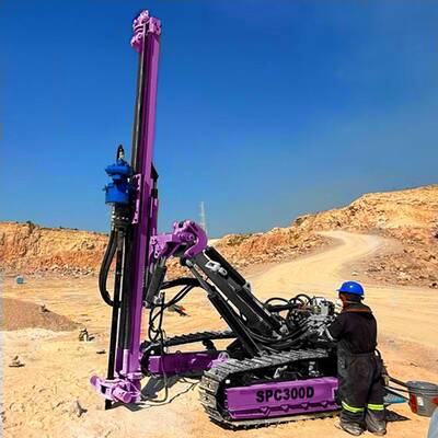 Fully Pneumatic DTH Drilling Rig Flexible Maneuverability Mining Equipment Rotary Blasthole Drilling Machine  