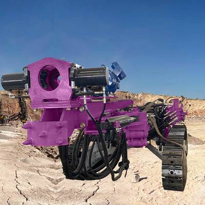 Blasthole Drilling Rig Adjustable Feed Pressure Rotation Speed Portable DTH Drill Rig Mining Drilling Machine